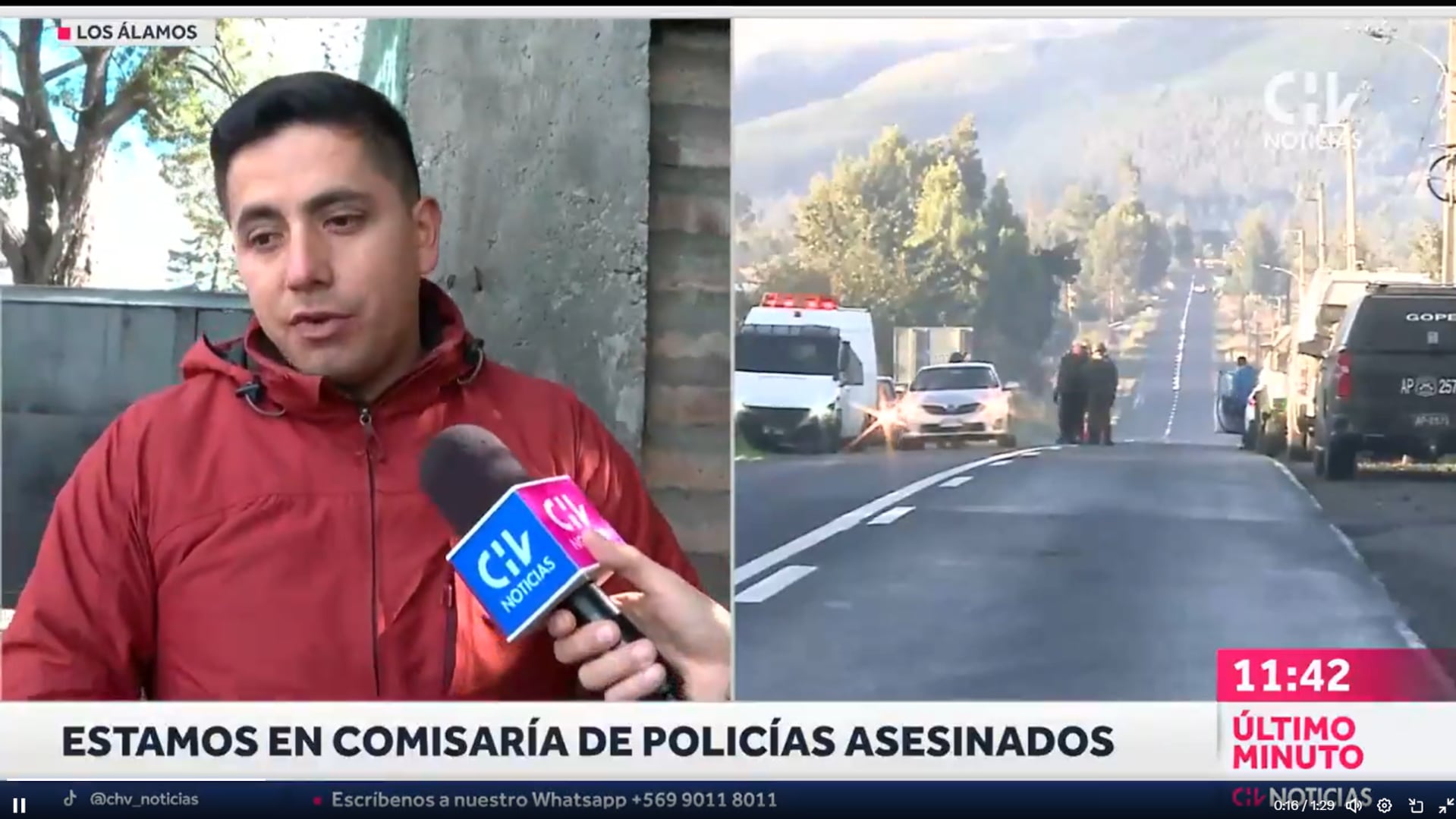 Muerte de tres Carabineros en Cañete | CHV Noticias