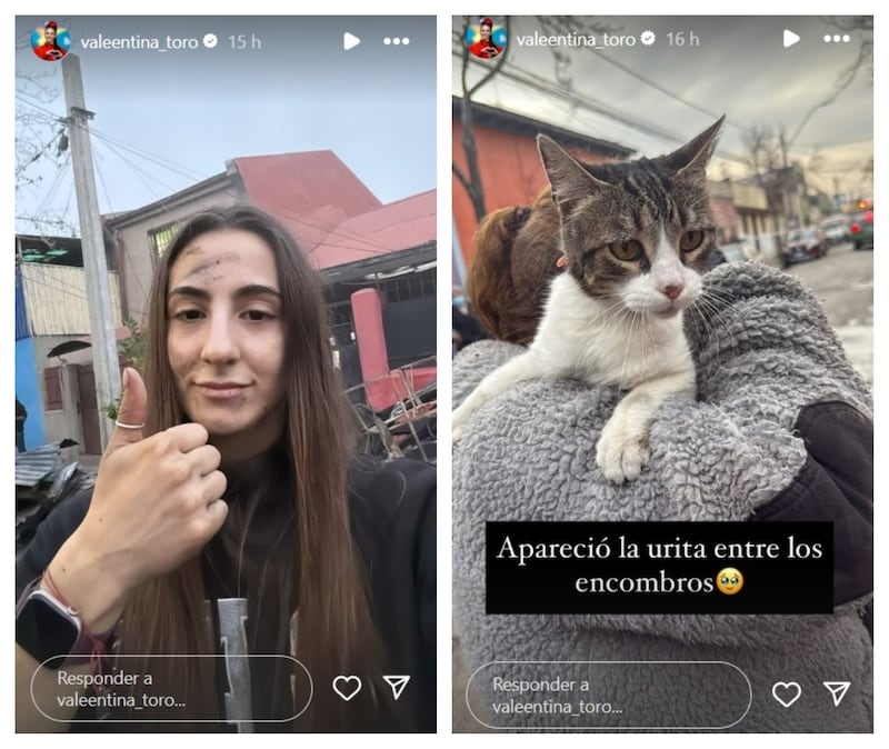 La deportista nacional sufrió la pérdida parcial de la casa de sus padres tras el incendio que afectó este fin de semana a la vivienda de sus familiares y de sus vecinos.