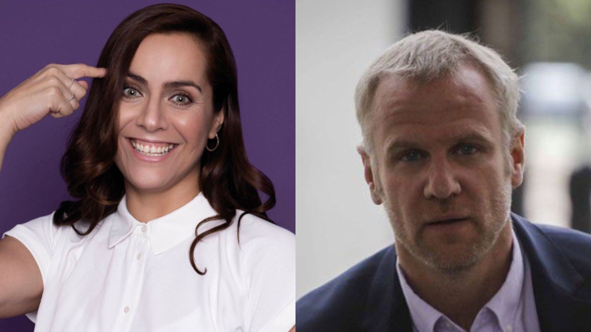 Natalia Valdebenito y Felipe Kast