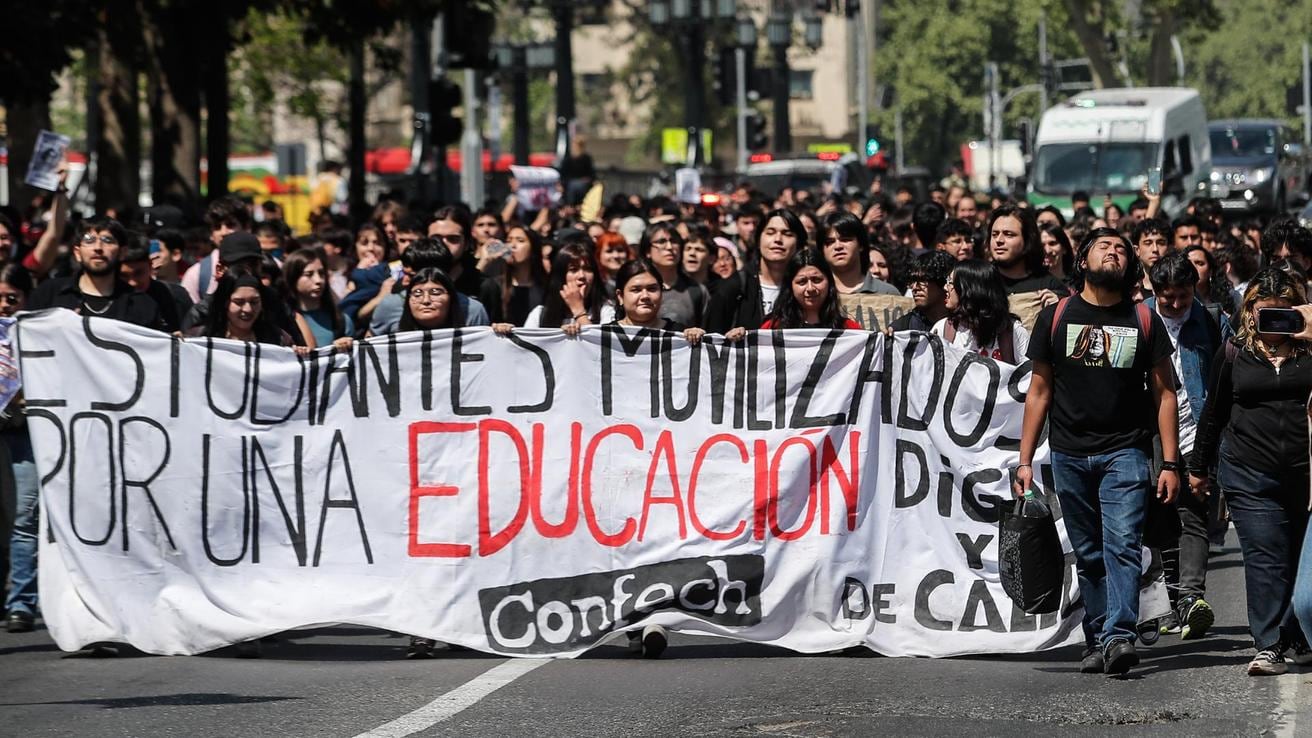 Confech convoca movilización nacional tras Cuenta Pública de Kast