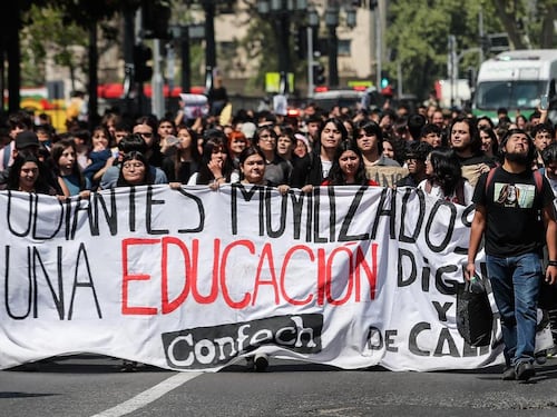 Confech convoca movilización nacional tras Cuenta Pública de Kast