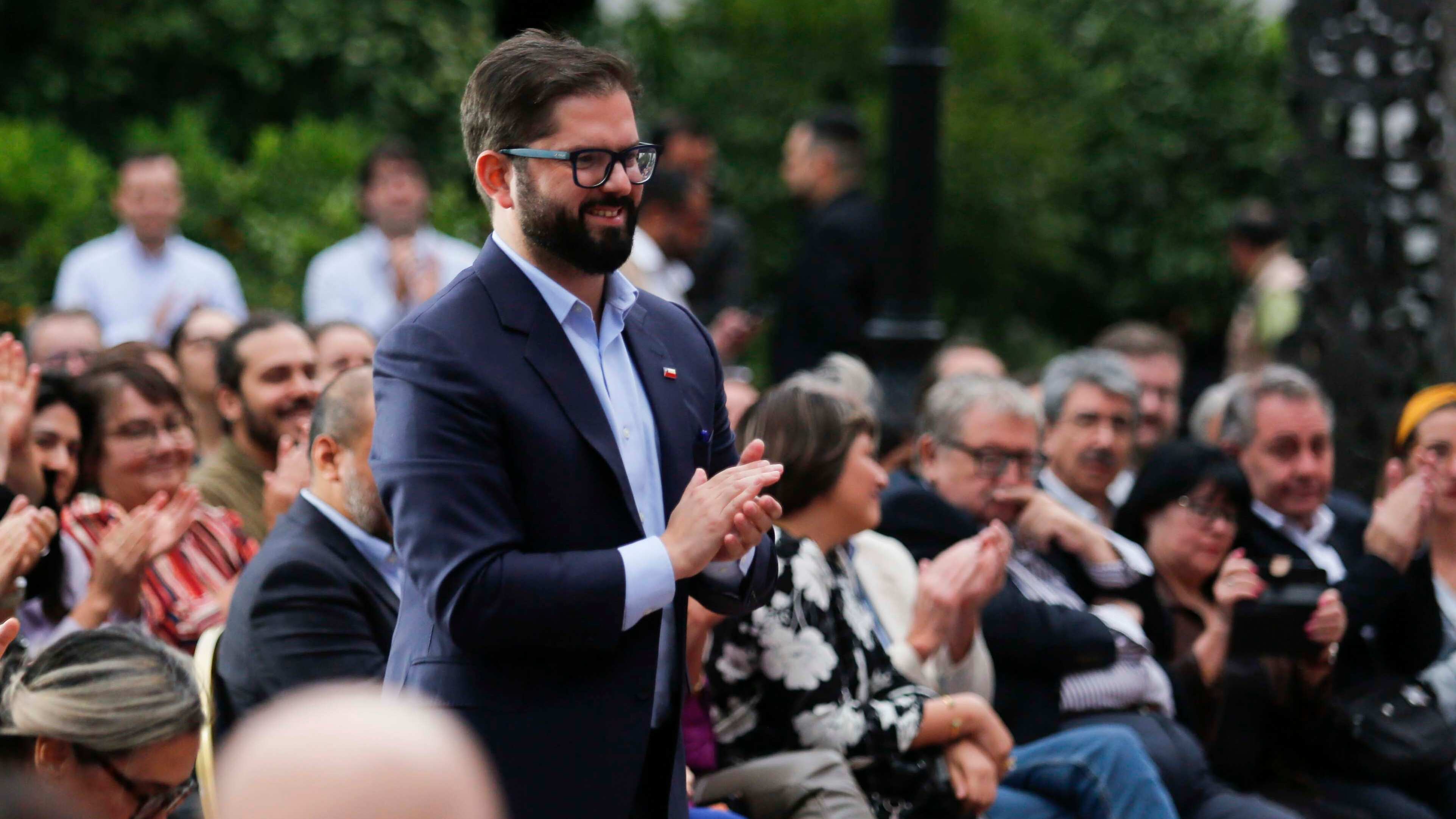 El Presidente de Chile, Gabriel Boric.