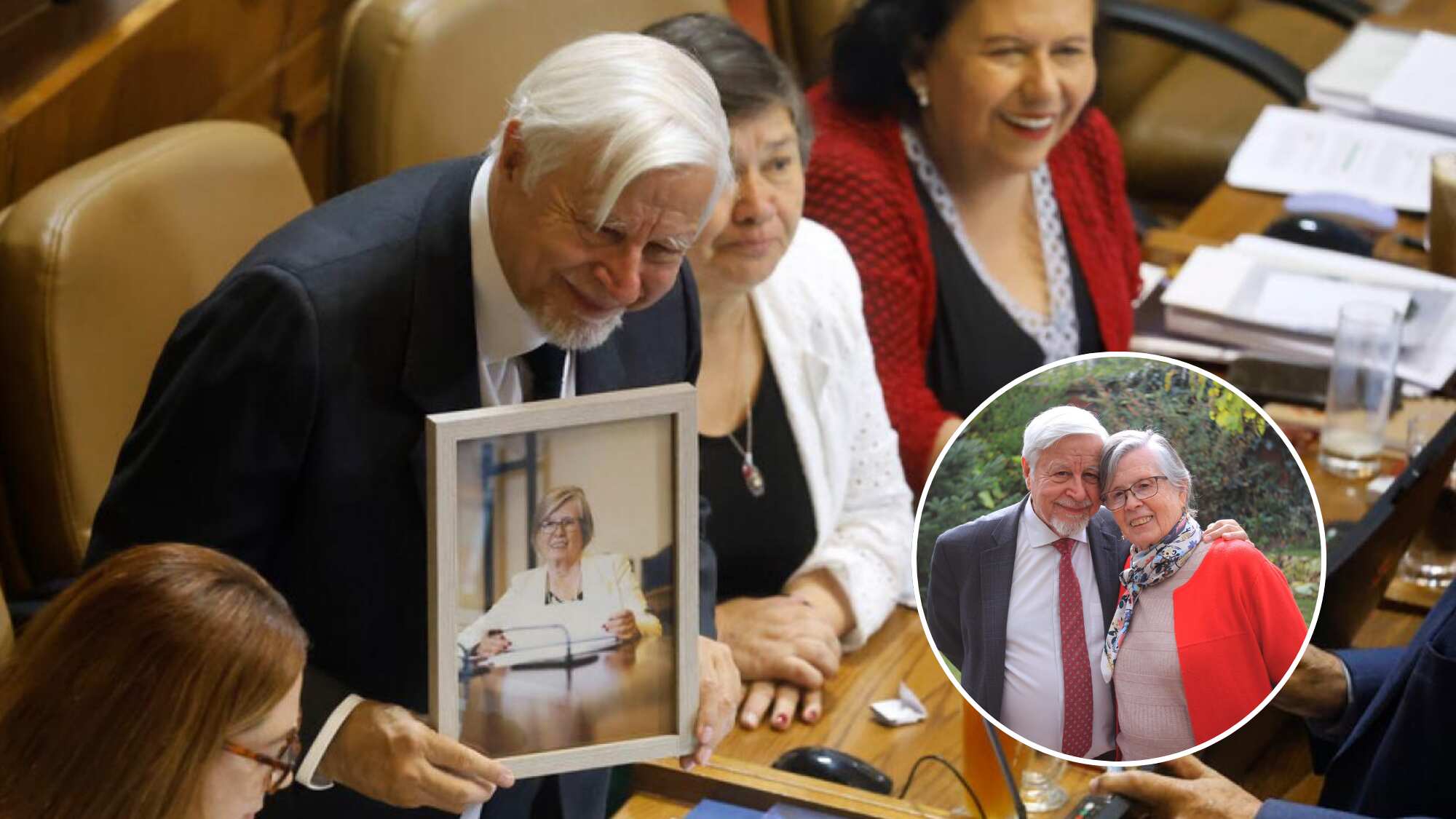 Emotivo acto en el Congreso: Roberto Celedón toma juramento como diputado en reemplazo de su fallecida esposa Mercedes Bulnes