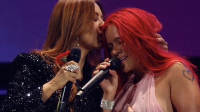 Myriam Hernández y Karol G