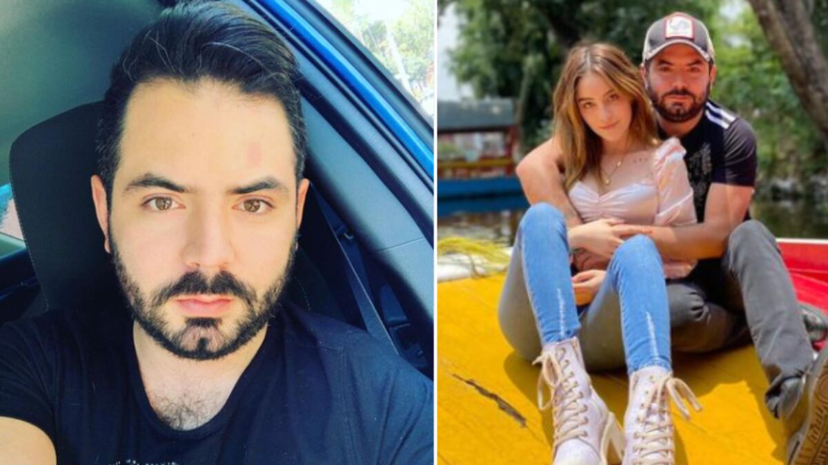 José Eduardo Derbez apareció junto a su ex pareja y su novia.