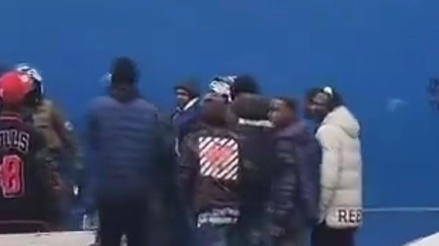 Agresión Carabineros Barrio Franklin