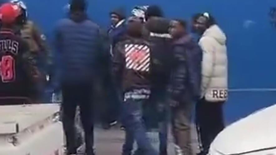 Agresión Carabineros Barrio Franklin