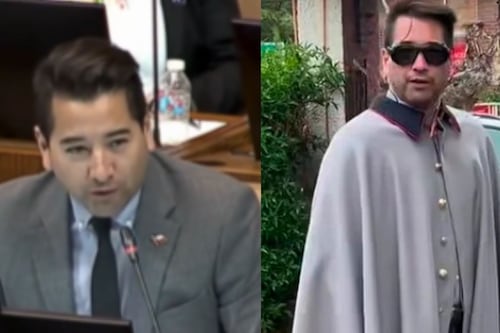 “Puedo venir vestido de Barney”: Javier Olivares responde a críticas por uso de capa similar a la de Pinochet