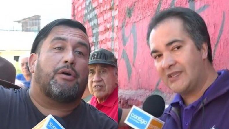 “Me pediste mi nombre y me amenazaste”: Vecinos increparon en vivo a alcalde René de la Vega por gigantesco socavón en cancha de Conchalí