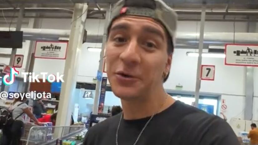 Chileno compra en Argentina