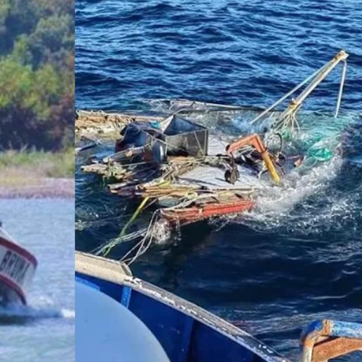 Continúa búsqueda de tripulantes desaparecidos en naufragio de lancha en Coronel Continúa búsqueda de tripulantes desaparecidos en naufragio de lancha en Coronel