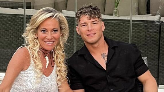 Raimundo Cerda de "Gran Hermano" y su mamá, Katherine Helfmann