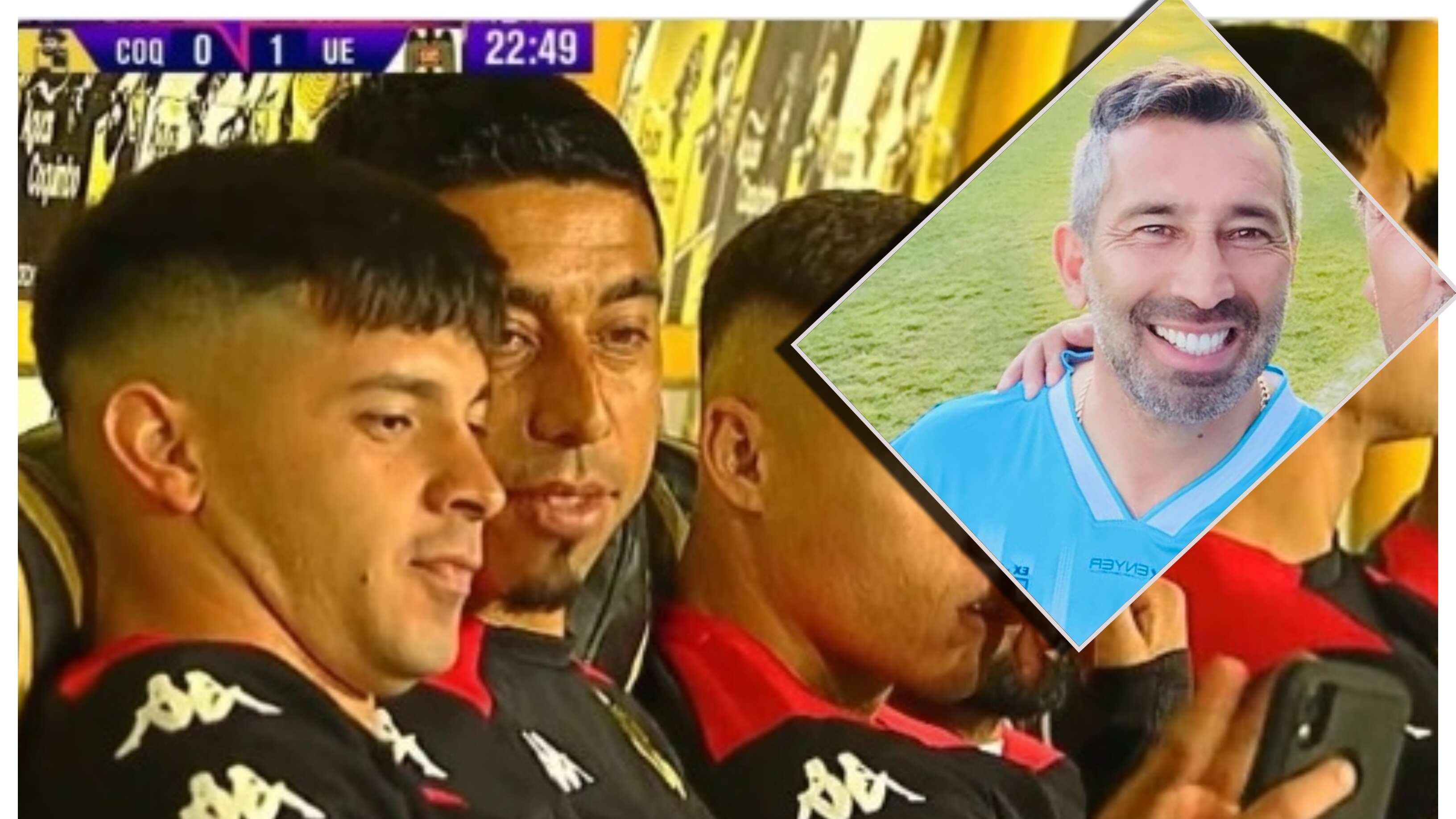 El actual entrenador de fútbol formativo criticó a los futbolistas de Unión Española que se tomaron selfies en el partido frente a Coquimbo Unido.