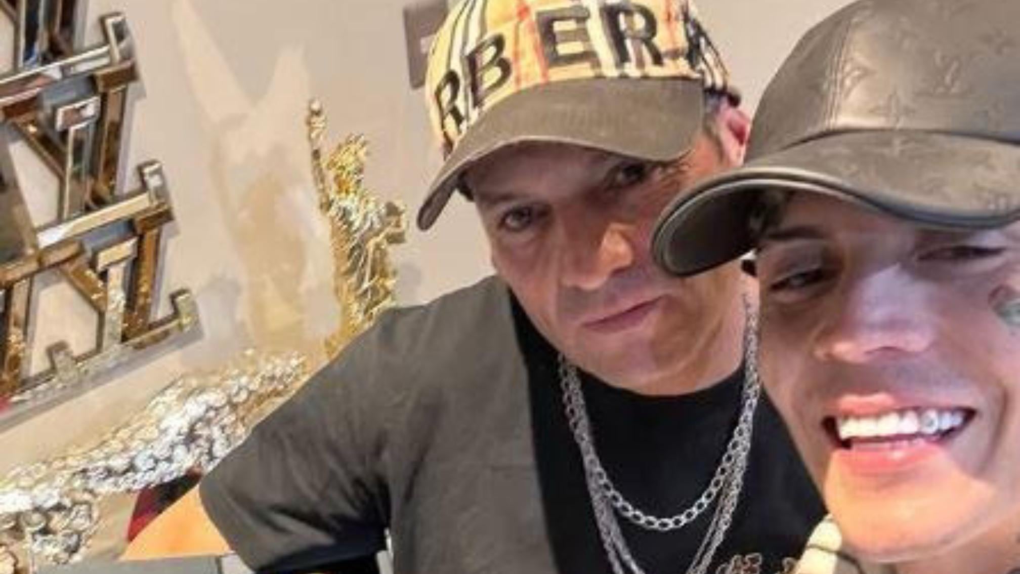 Marcianeke y su padre