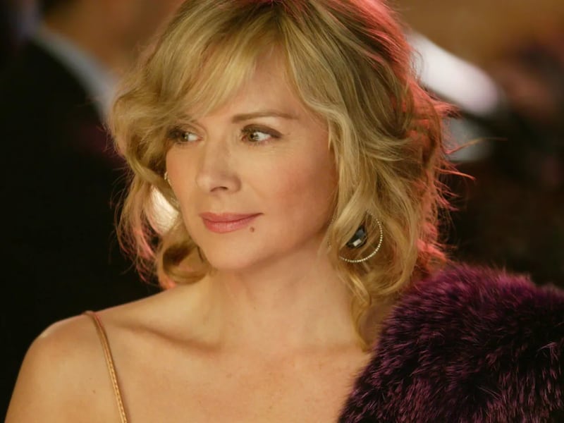 "Samantha Jones" tuvo varios cambios de look.