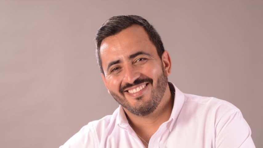 Christopher White, alcalde electo de San Bernardo.