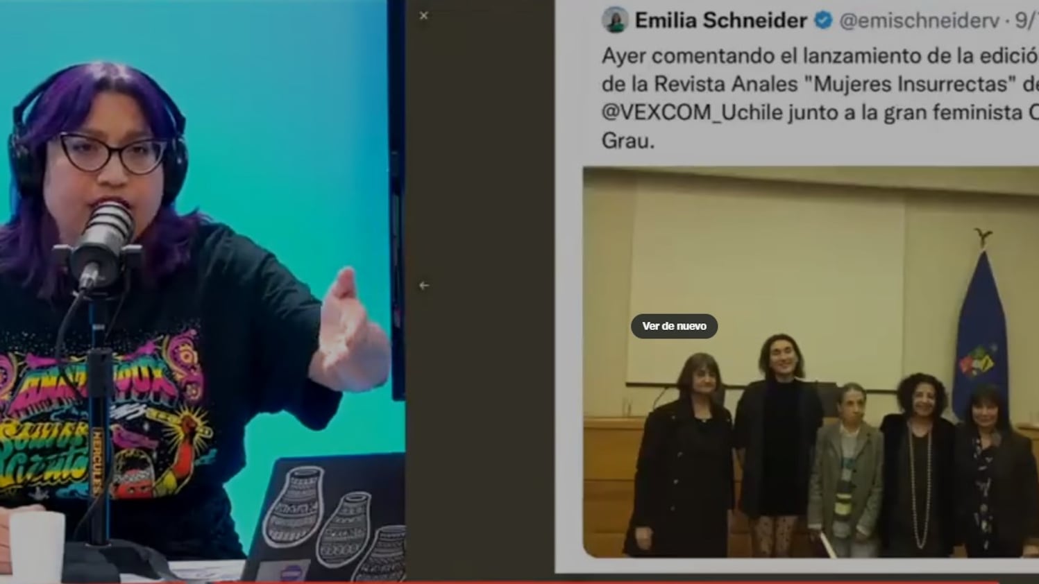 Ale Valle, Captura de La voz de los que sobran