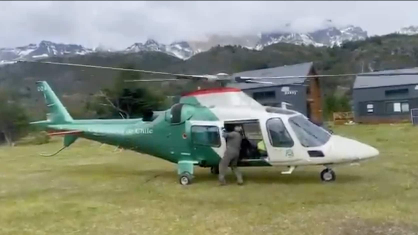 El rescate aéreo se concretó tras presión generada por mensajes satelitales y el llamado desesperado desde la montaña.