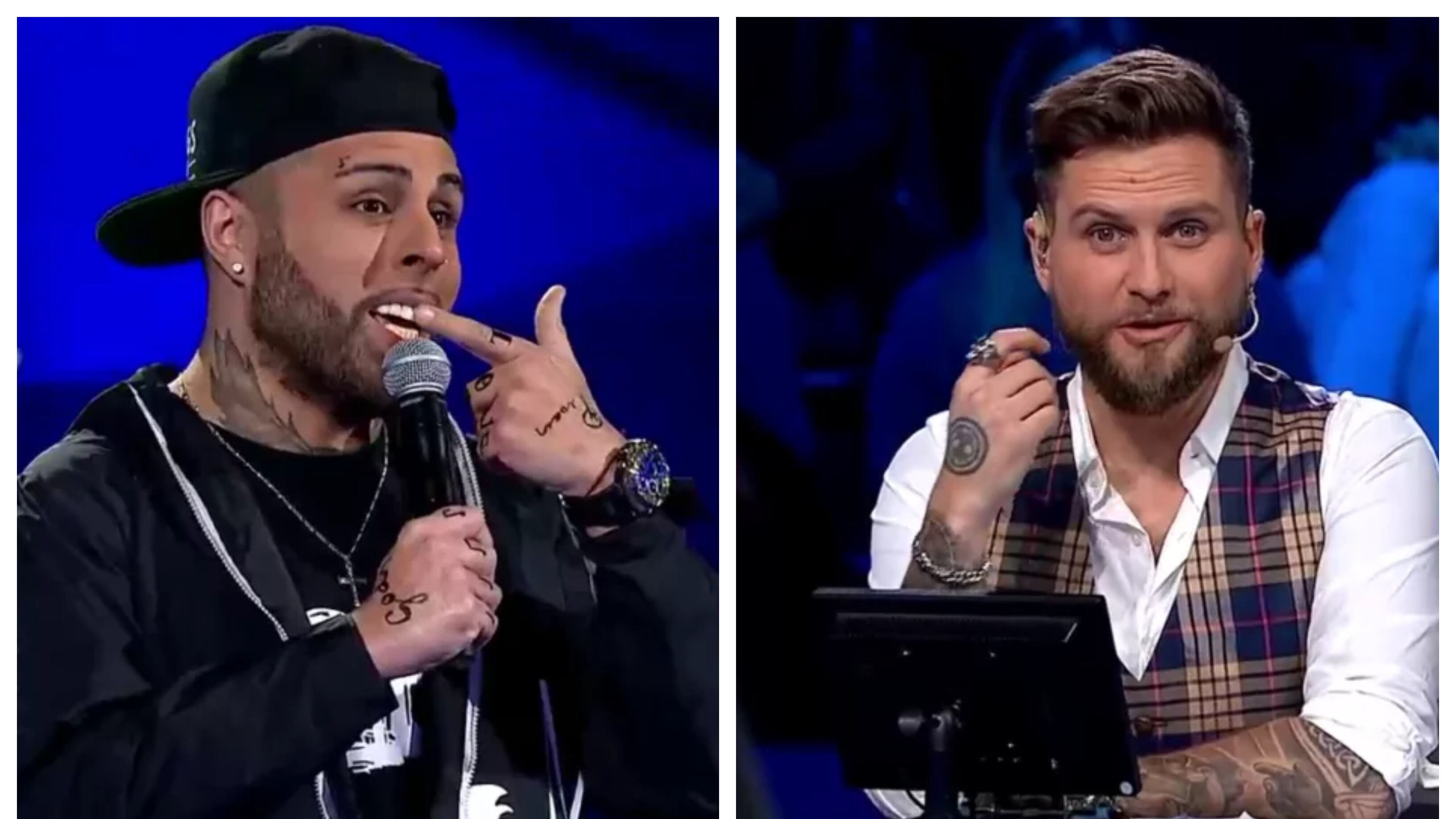 El imitador de Nicky Jam sorprendió a Cretton al reconocer que se ha hecho algunos retoques para parecerse físicamente al cantante.