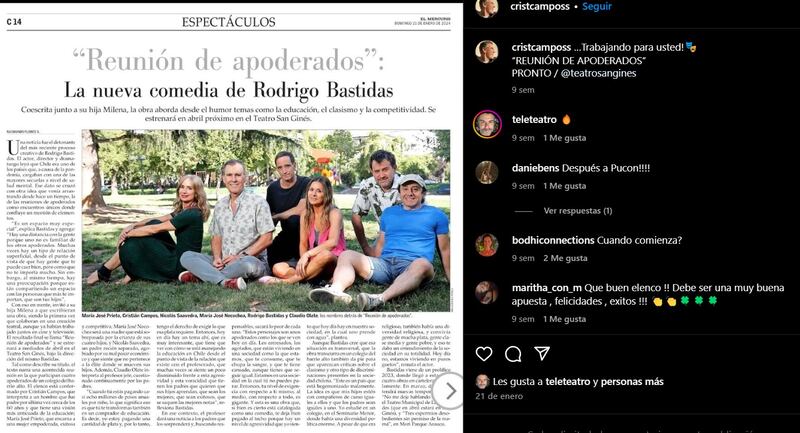 Instagram Cristián Campos