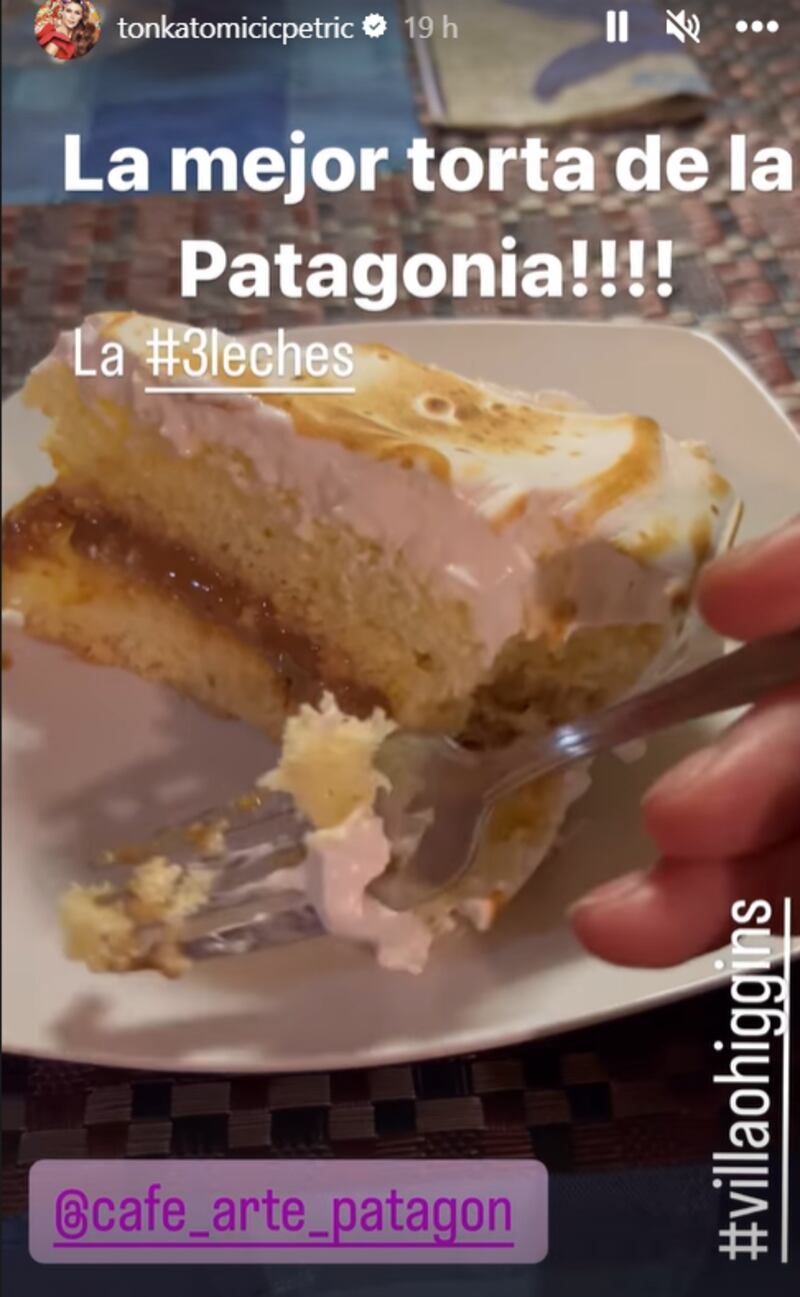Historia de Tonka Tomicic | Instagram