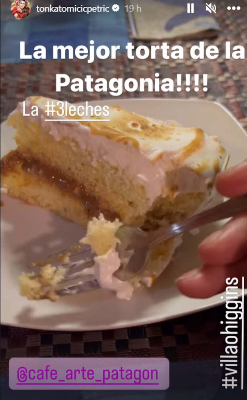 Historia de Tonka Tomicic | Instagram
