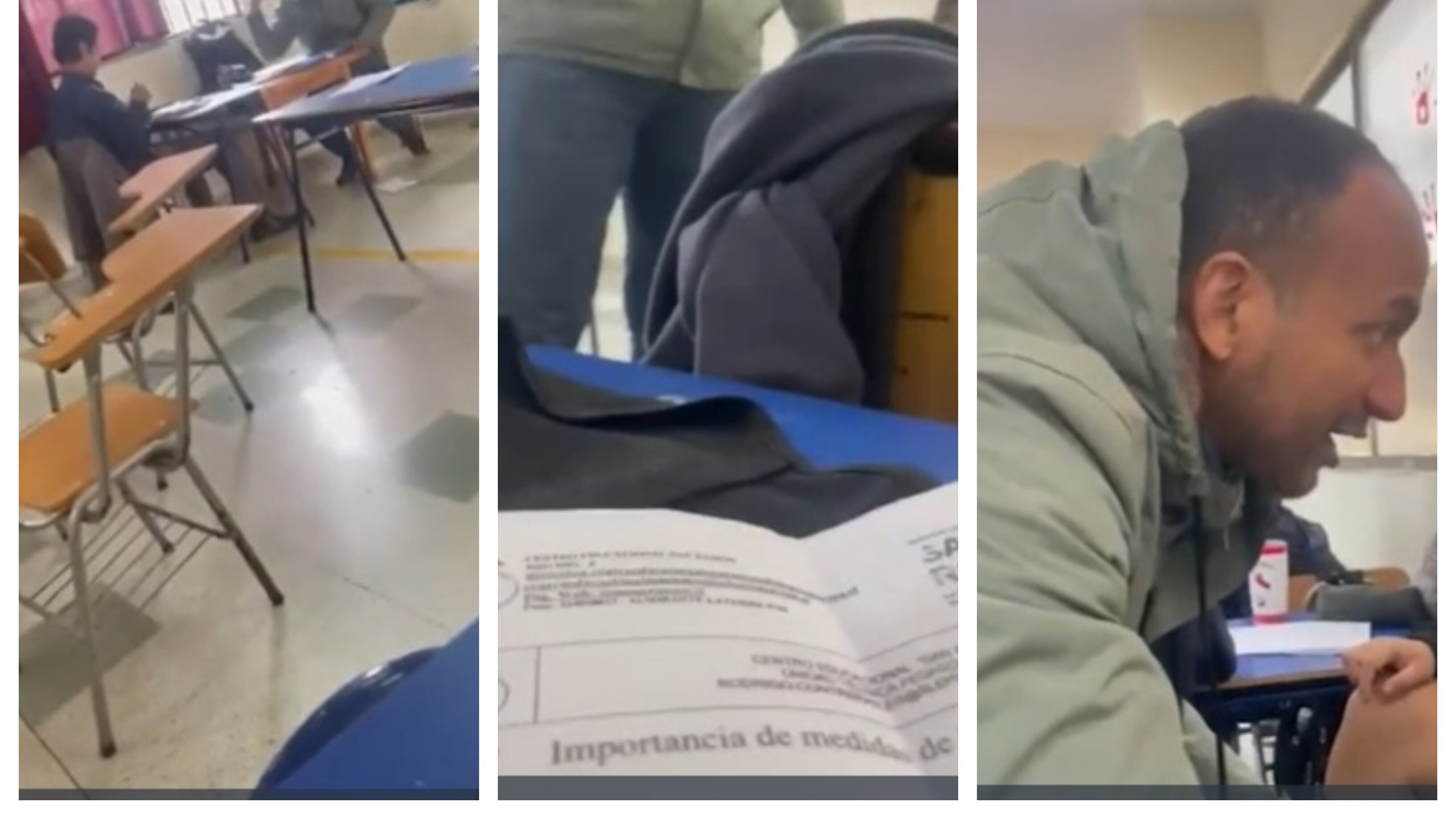 El director ejecutivo del SLEP Santa Rosa confirmó que el profesor fue "apartado momentáneamente de sus funciones" mientras dure la investigación que se abrió en su contra por la violenta reacción que tuvo con uno de sus estudiantes.
