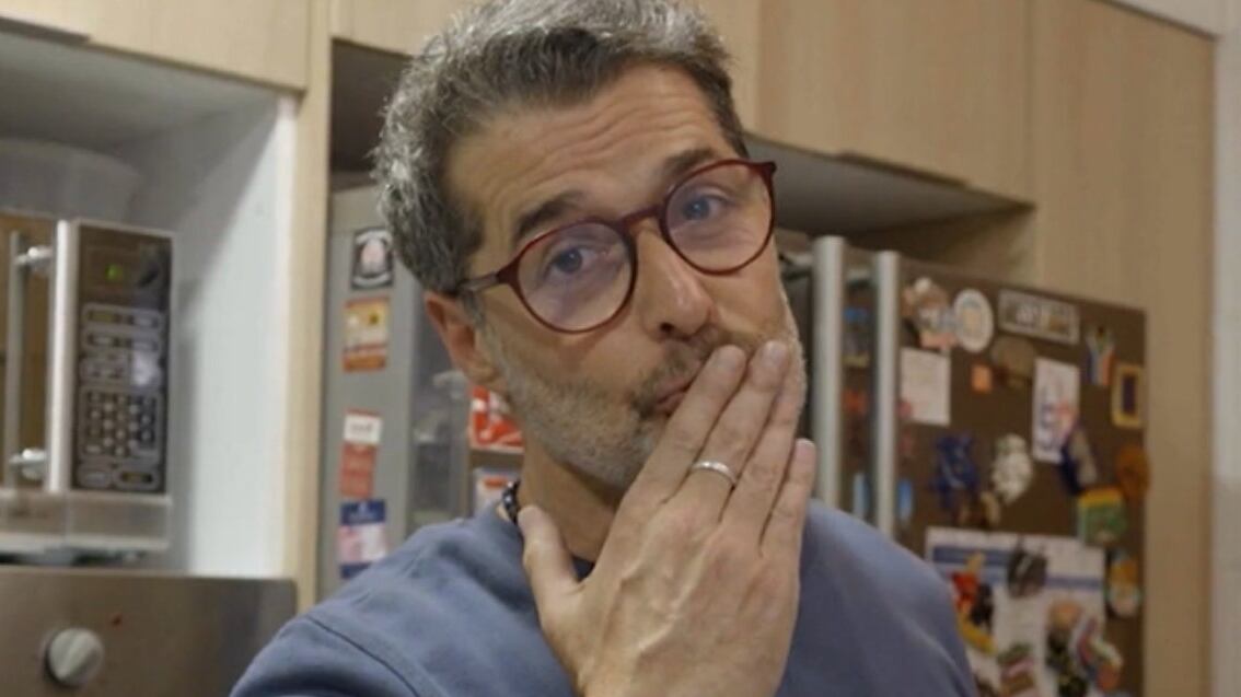 El actor fue uno de los invitados al programa "La divina comida".