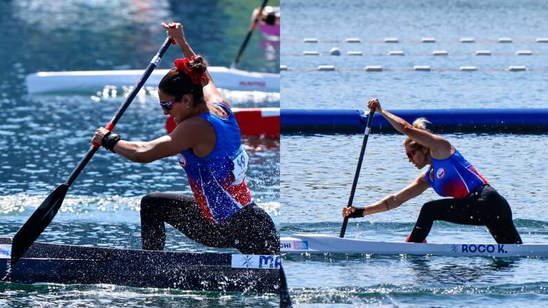 María José Mailliard y Karen Roco | Fuente: Team Chile