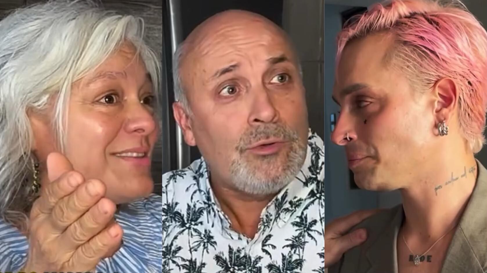 Dani Ride y sus padres