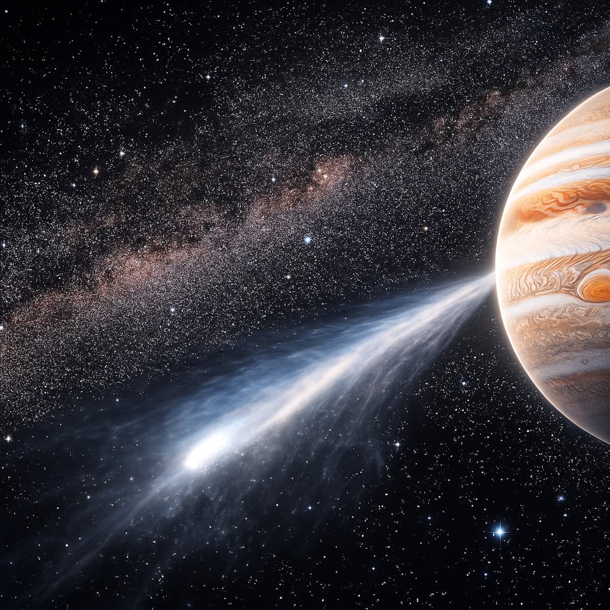 Teoría 3I/ATLAS: objetos no humanos en Júpiter Teoría 3I/ATLAS: objetos no humanos en Júpiter