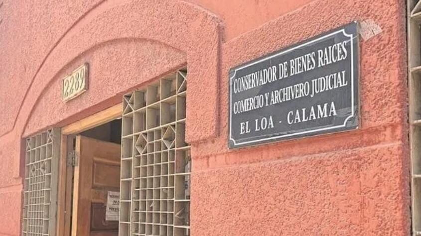 Edificio del Conservador de Bienes Raíces de Calama