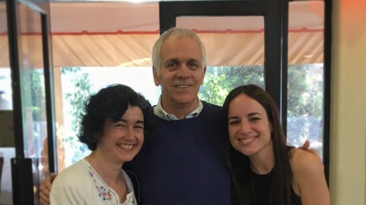 Instagram Maite Alberdi junto a Paulina Urrutia y Augusto Góngora