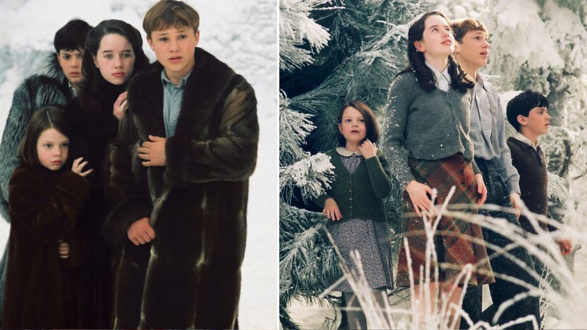 William Moseley, Georgie Henley, Skandar Keynes y Anna Popplewell en 'Las crónicas de Narnia'