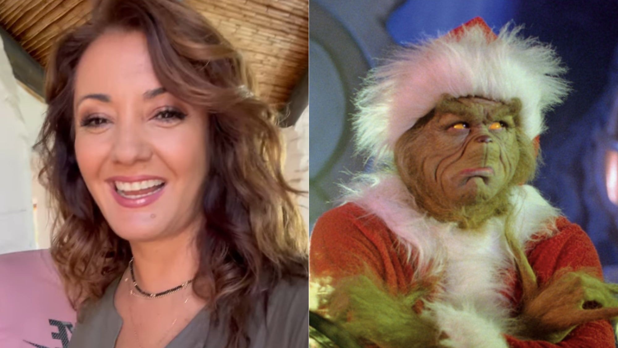 Priscilla Vargas se disfrazó de El Grinch | Instagram