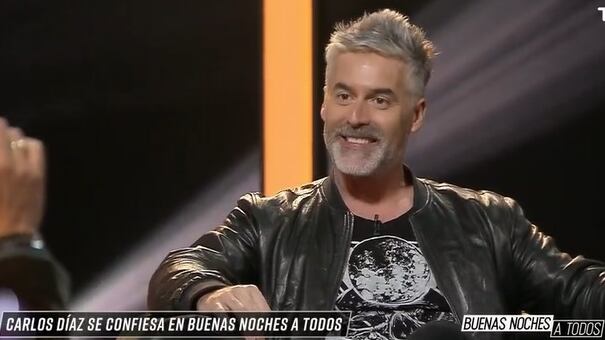 Carlos Díaz fue el invitado de este lunes en "Buenas noches a todos" de TVN.