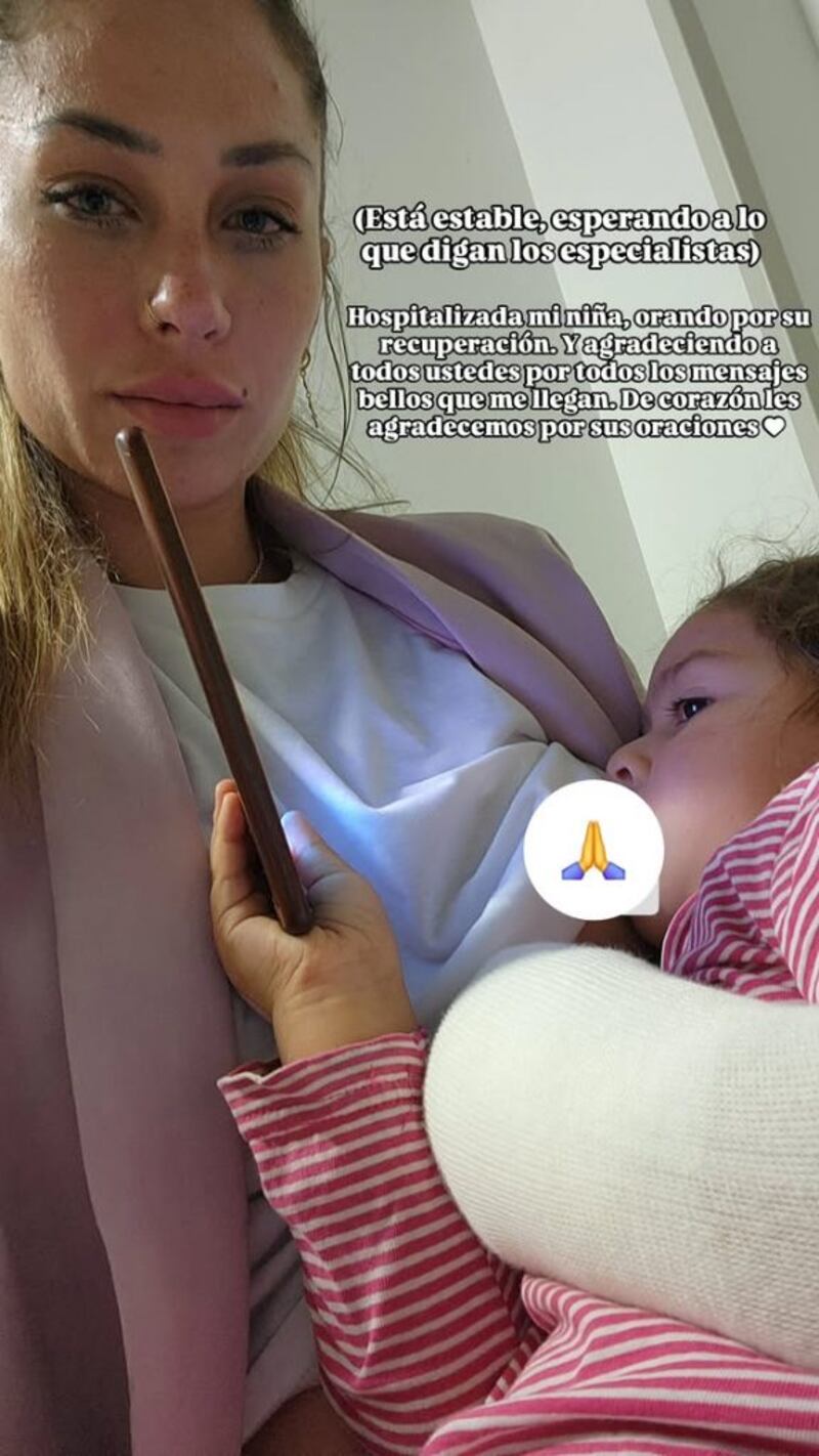 Ingrid Aceitón denunció negligencia médica en Hospital de Parral tras accidente de su hija: “Ahora puede perjudicarle su manito”