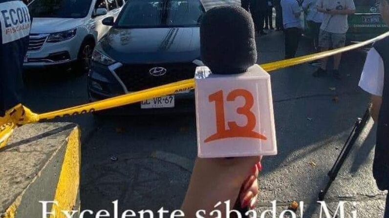 Funan a periodista de Canal 13