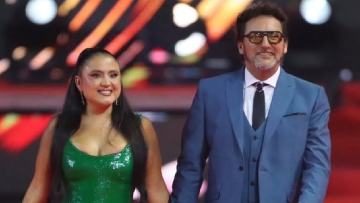 Pamela Leiva y Daniel Fuenzalida pasaron juntos y de la mano por la alfombra roja de la Gala de Viña 2026