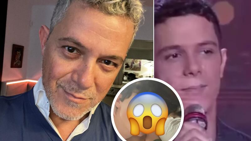Alejandro Sanz presume a sus hijos y deja ver que uno de ellos es idéntico a él en sus años de galán