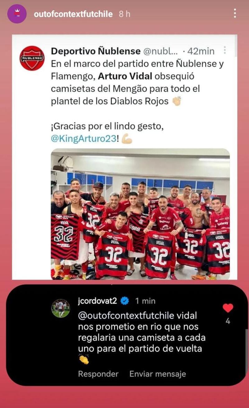 El comentario de Juan Córdova