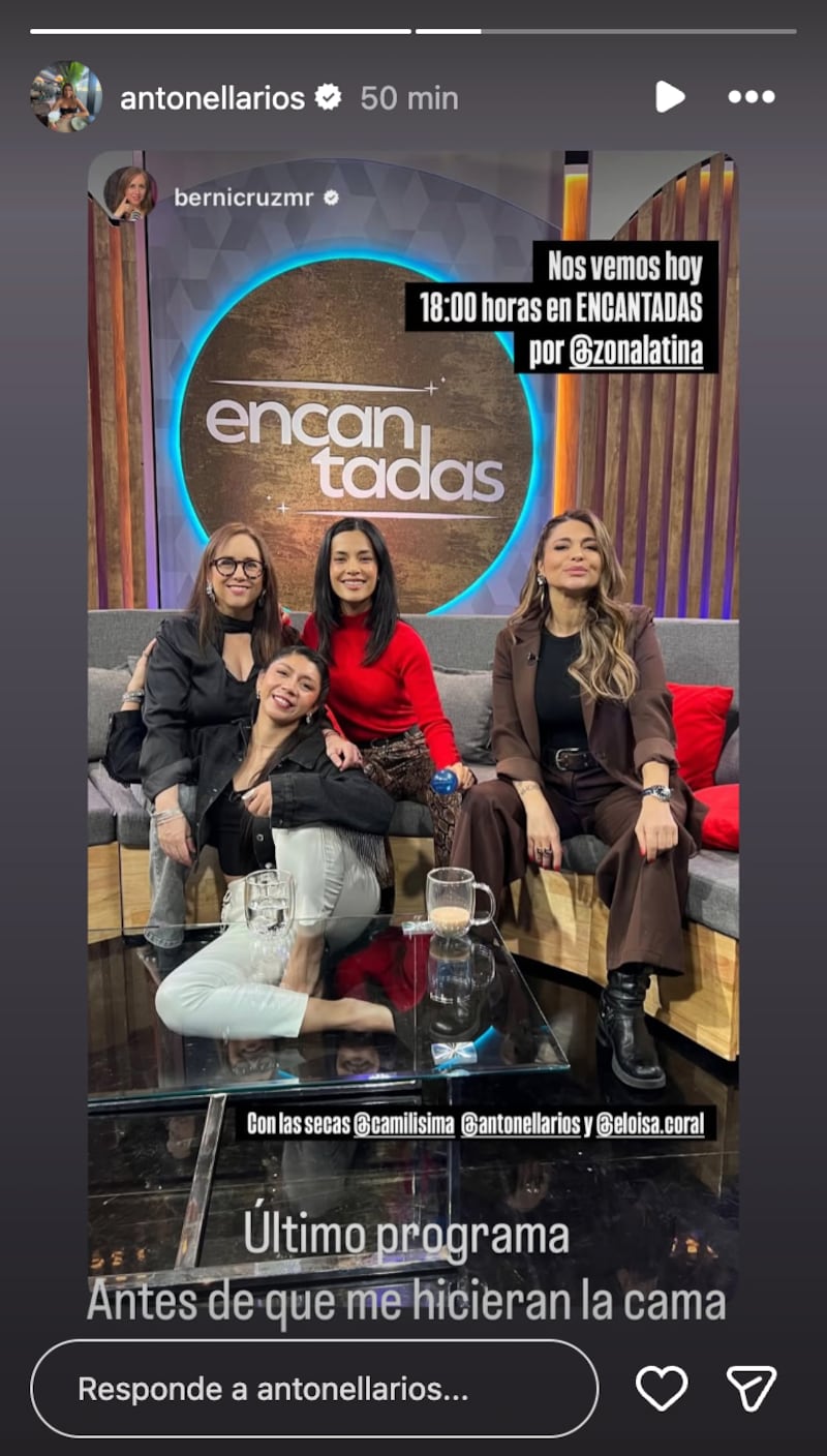 Historia de Antonella Ríos | Fuente: Instagram @antonellarios