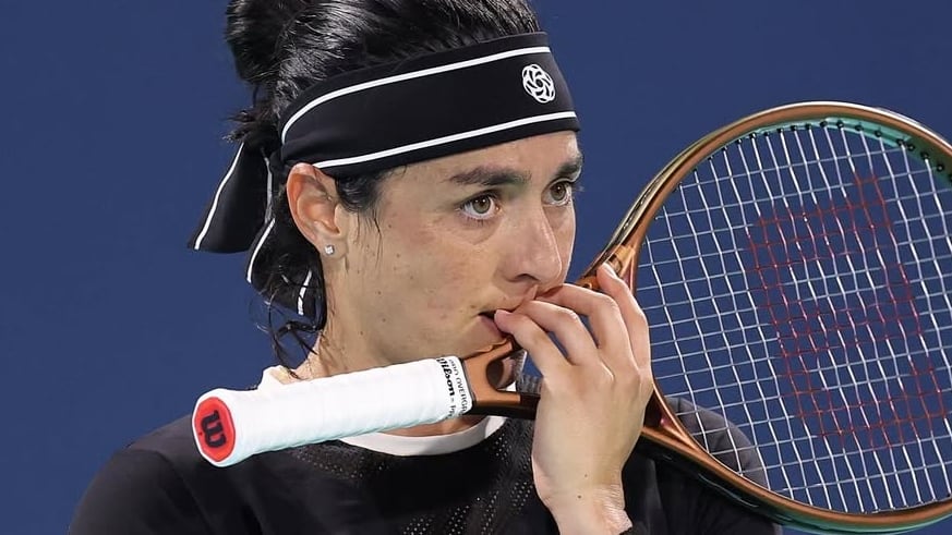 La tunecina se dio un tiempo alejada de la práctica profesional de tenis para recuperar su salud mental.