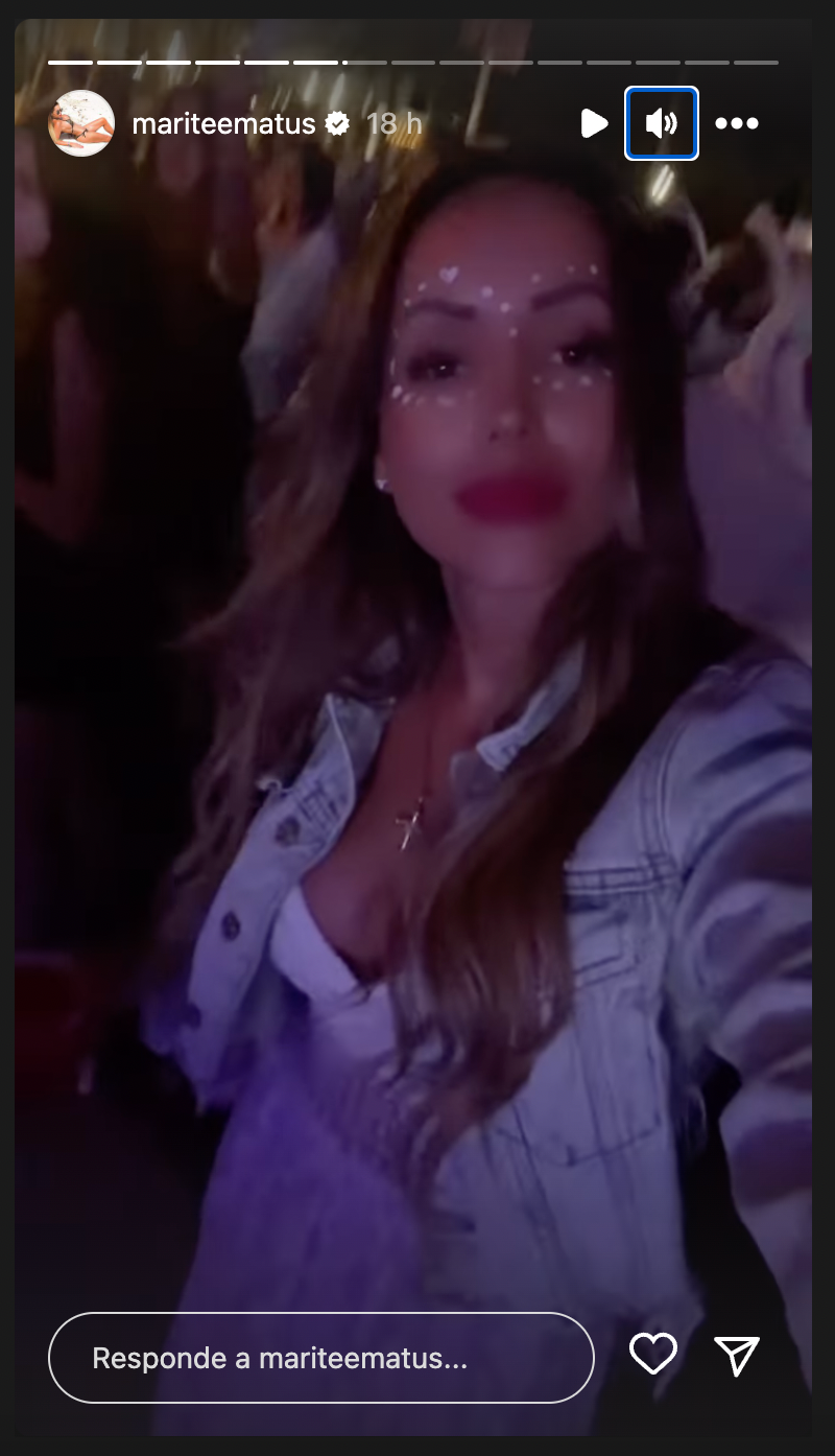 Historias de Marité Matus | Fuente: Instagram