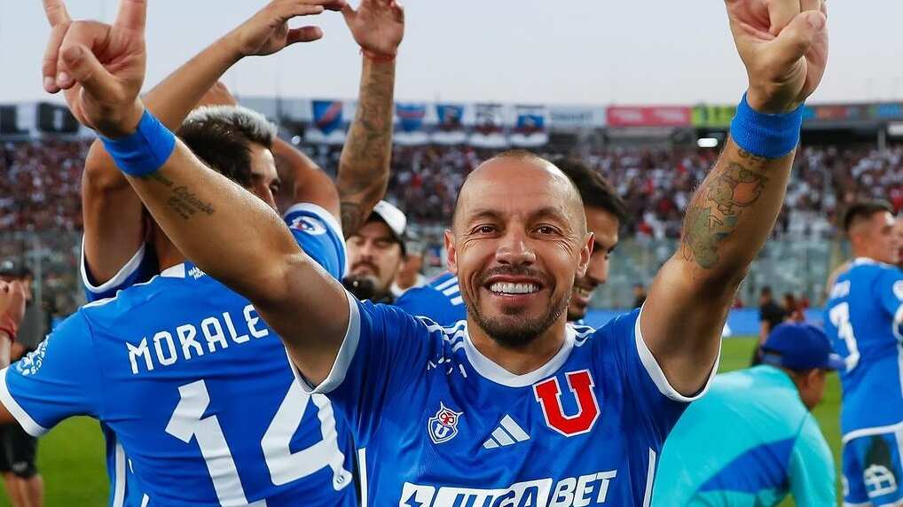 El mediocampista y capitán de la U insistió en sus reclamos por el gol anulado al cuadro azul en el empate con Everton.