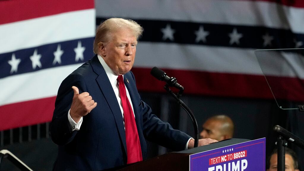 Donald Trump en Carolina del Norte