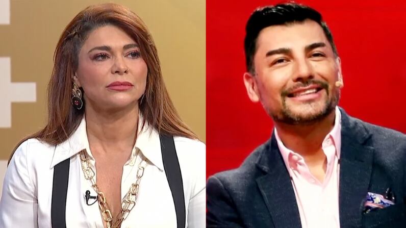 Antonella Ríos y Andrés Caniulef | Captura: Que te lo digo y Juego Textual