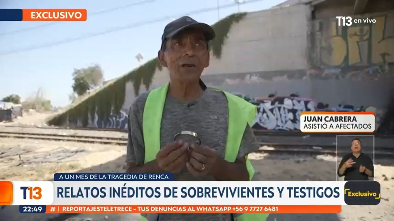 “La guardé con cariño”: Testigo de tragedia en Renca intenta devolver pulsera encontrada tras fatal explosión