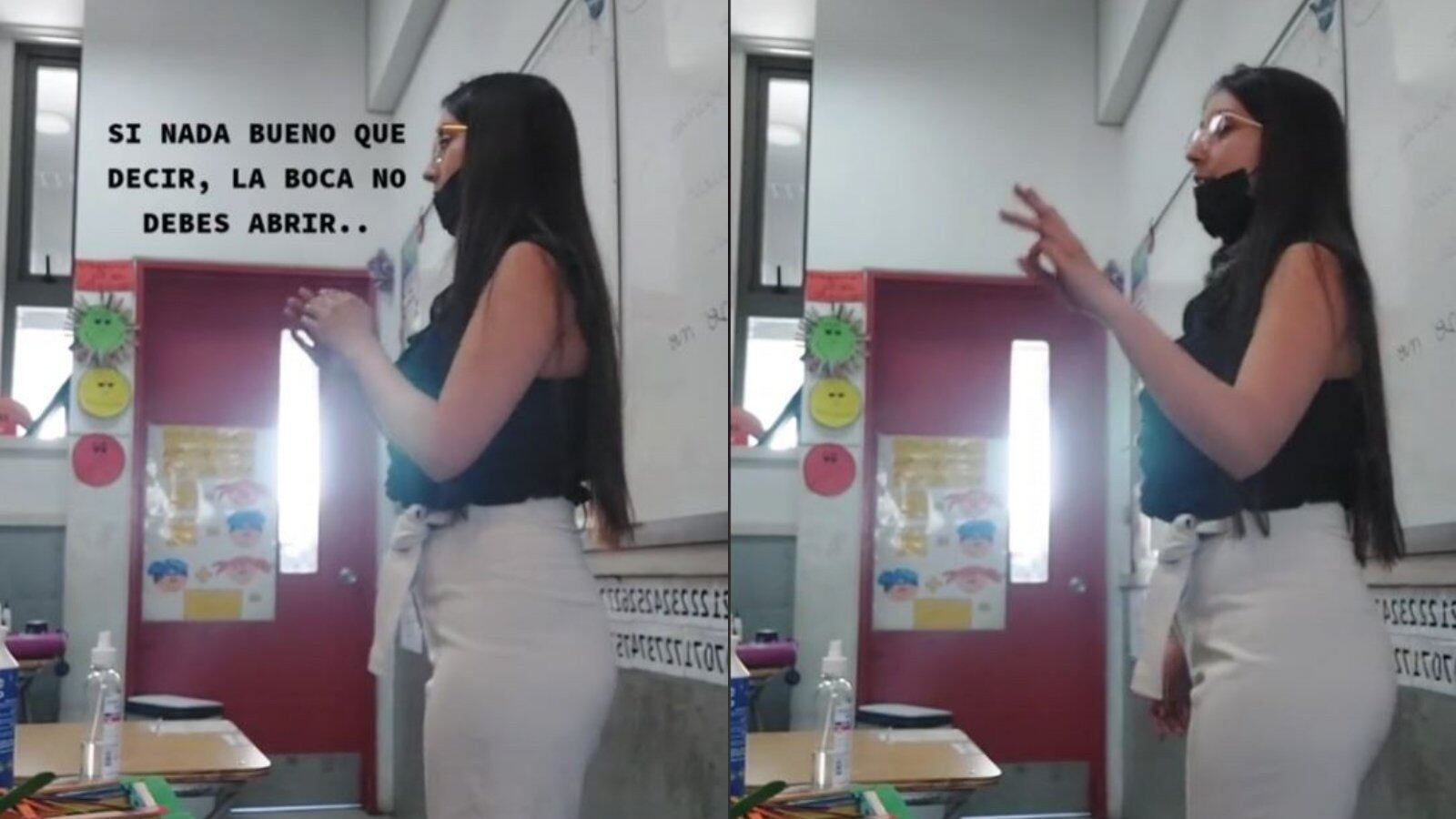 “Si no es tu cuerpo, no tienes por qué opinar”, dice parte de la melodía, la cual se ha viralizado en un video a través de redes sociales