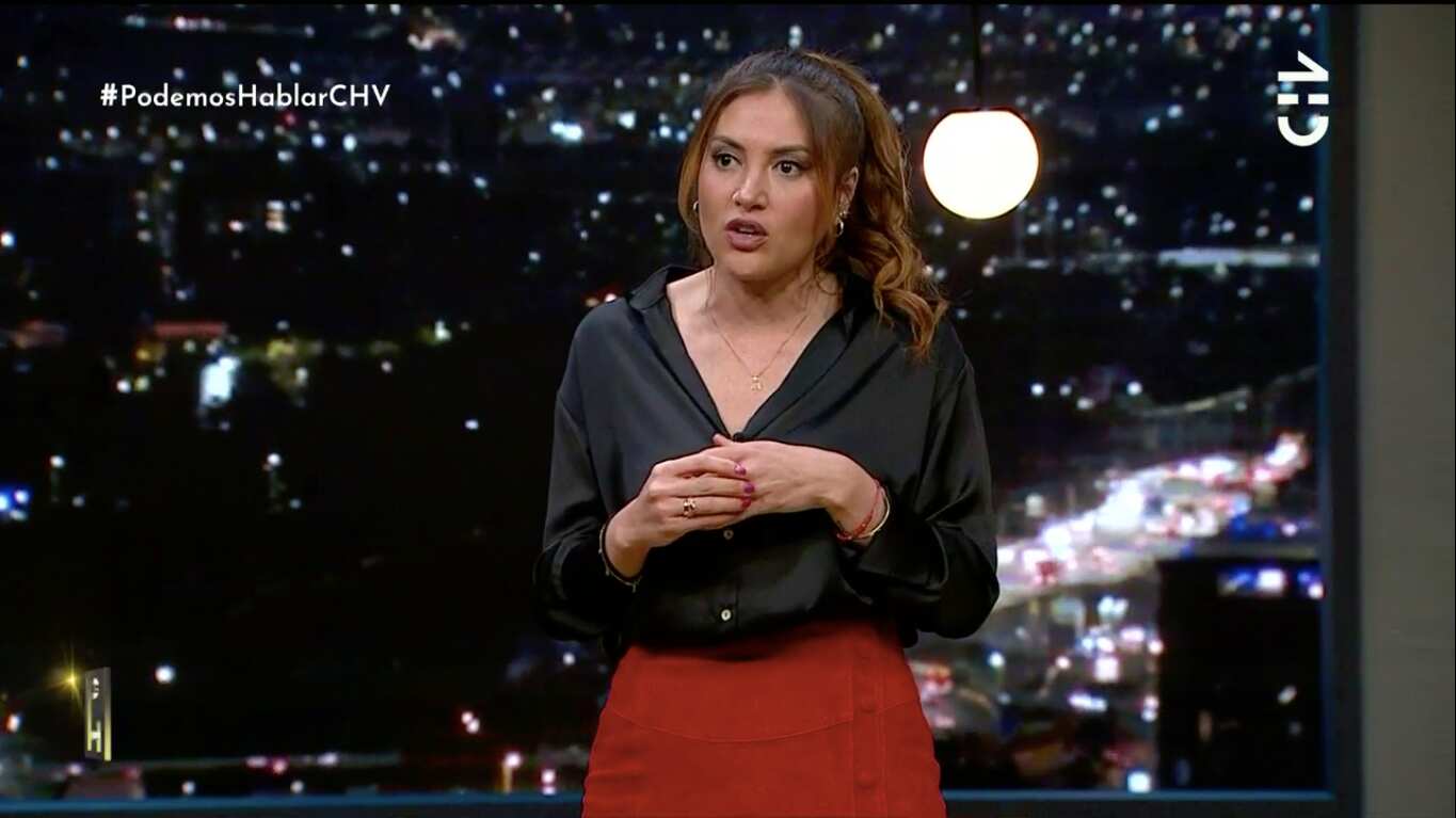 Karen Bejarano en “Podemos Hablar” | Captura: CHV